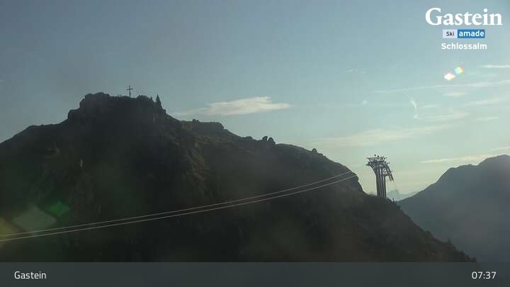 Archiv Foto Webcam Ausblick Schlossalm (Bad Hofgastein)