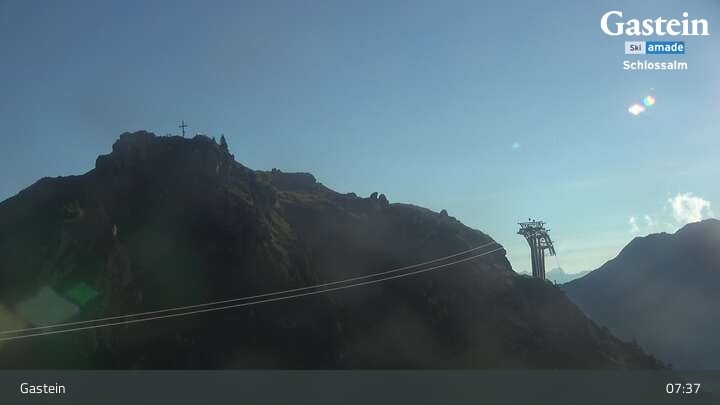 Archived image Webcam View from Schlossalm Mountain