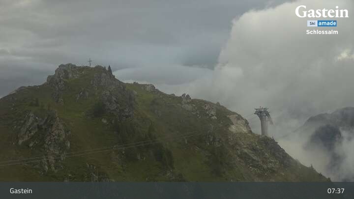 Archiv Foto Webcam Ausblick Schlossalm (Bad Hofgastein)