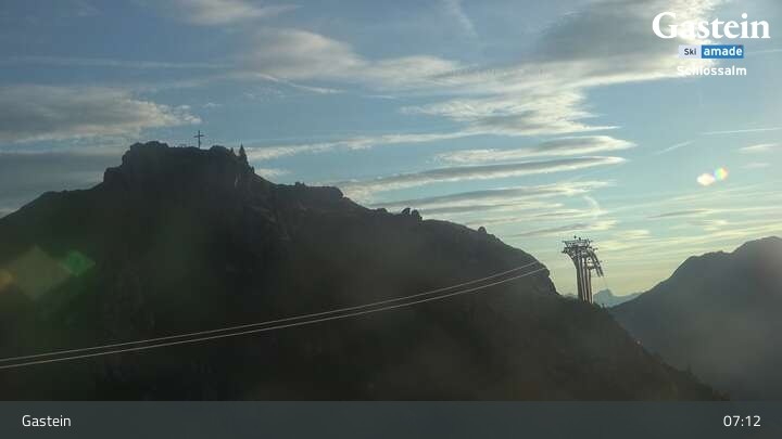 Archiv Foto Webcam Ausblick Schlossalm (Bad Hofgastein)