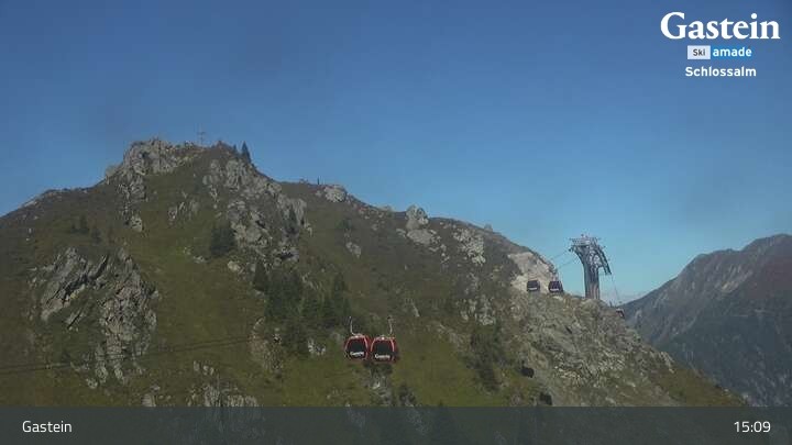Archived image Webcam View from Schlossalm Mountain