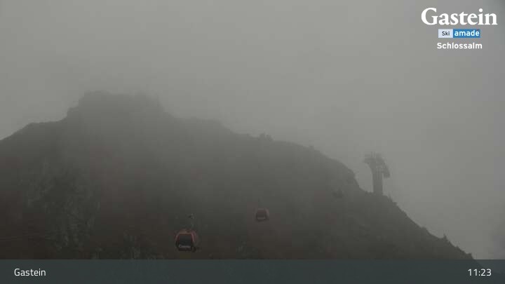 Archiv Foto Webcam Ausblick Schlossalm (Bad Hofgastein)