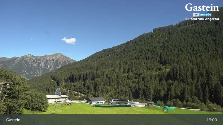 Archived image Webcam Gasteinertal - Ski Centre Angertal