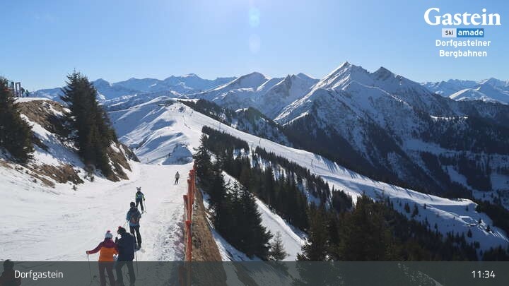 Archiv Foto Webcam Dorfgastein - Fulseck