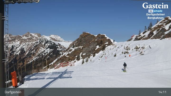 Archiv Foto Webcam Dorfgastein - Fulseck