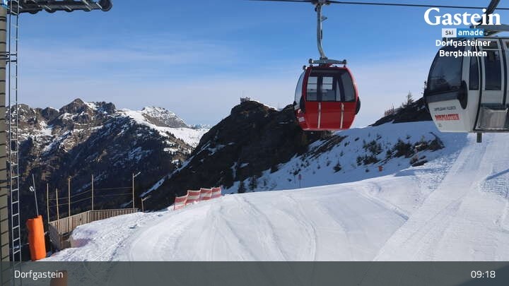 Archiv Foto Webcam Dorfgastein - Fulseck