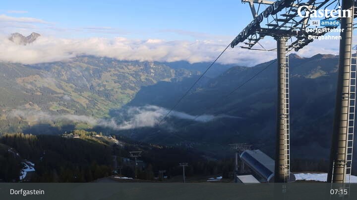 Archived image Webcam Dorfgastein - Fulseck