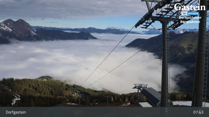 Archiv Foto Webcam Dorfgastein - Fulseck