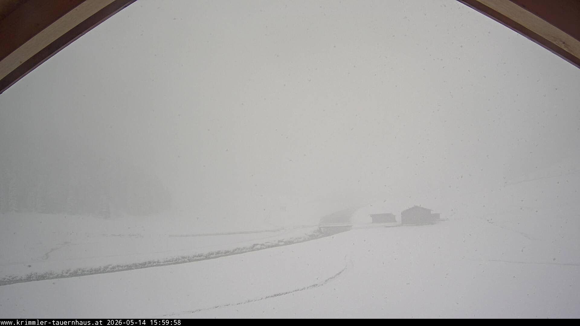 Archiv Foto Webcam Krimmler Tauernhaus Süd (1.622 Meter)