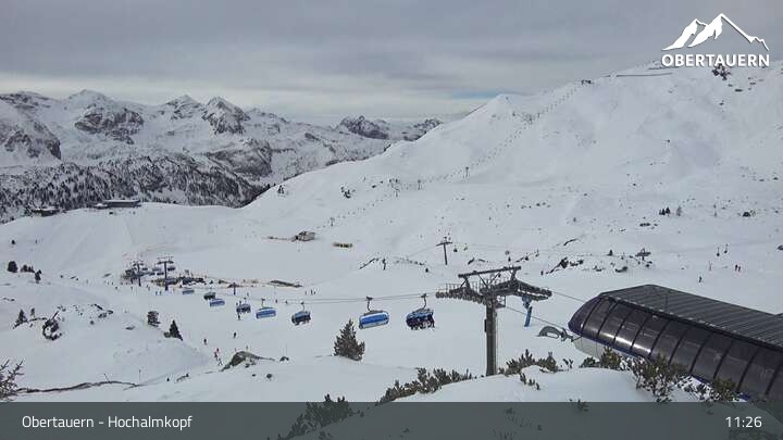 Archived image Webcam Top Station Hochalmkopf - Obertauern