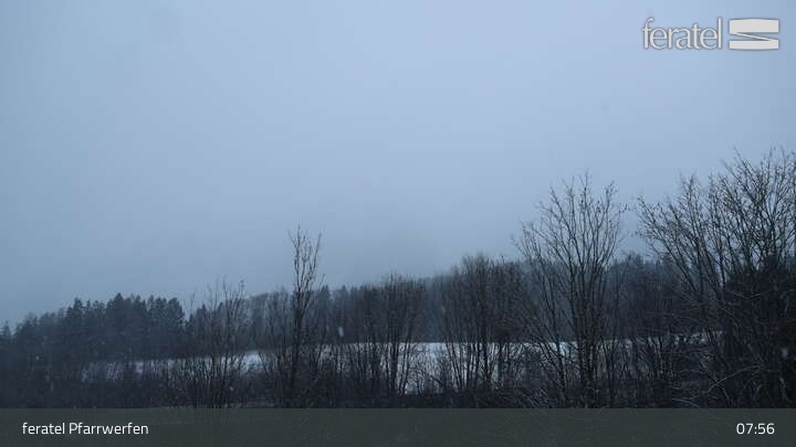 Archiv Foto Webcam Burg Hohenwerfen im Salzburger Land