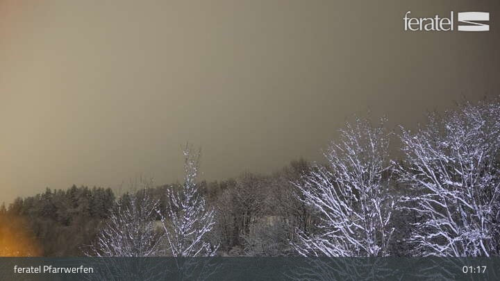 Archiv Foto Webcam Burg Hohenwerfen im Salzburger Land