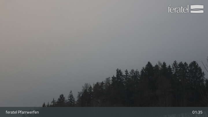Archiv Foto Webcam Burg Hohenwerfen im Salzburger Land