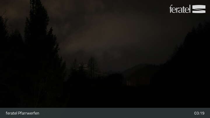 Archiv Foto Webcam Burg Hohenwerfen im Salzburger Land