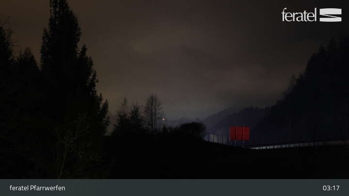 Archived image Webcam Castle Hohenwerfen (Pfarrwerfen