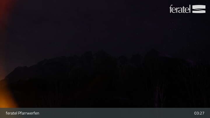 Archived image Webcam Castle Hohenwerfen (Pfarrwerfen