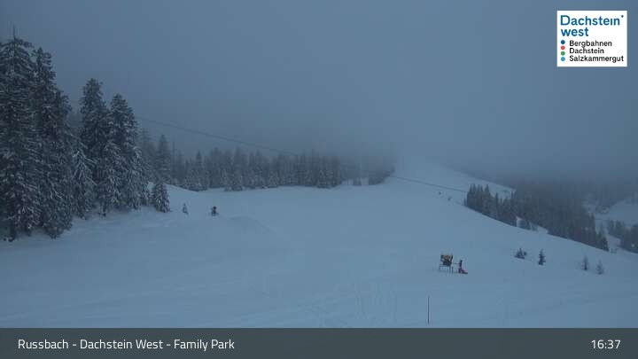 Archiv Foto Webcam Russbach - Dachstein West - Snowpark