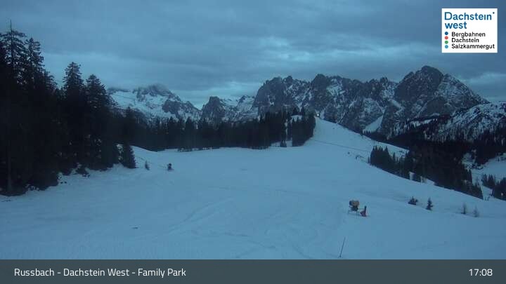 Archiv Foto Webcam Russbach - Dachstein West - Snowpark