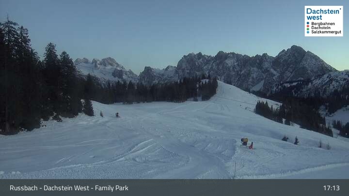 Archiv Foto Webcam Russbach - Dachstein West - Snowpark