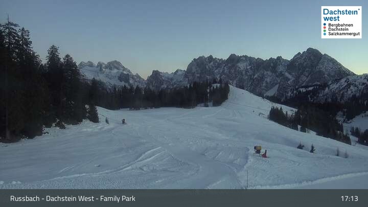 Archiv Foto Webcam Russbach - Dachstein West - Snowpark