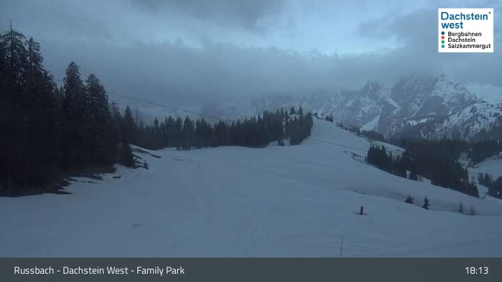 Archiv Foto Webcam Russbach - Dachstein West - Snowpark