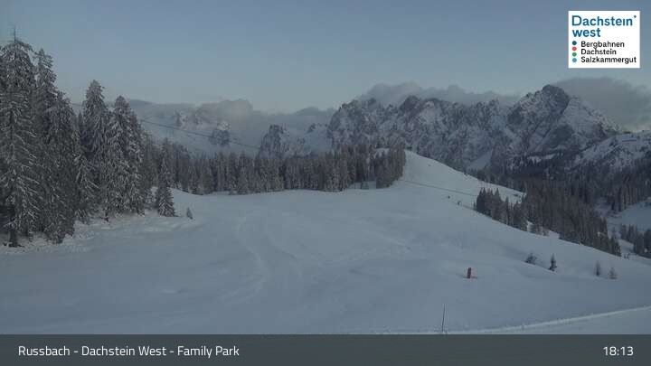 Archiv Foto Webcam Russbach - Dachstein West - Snowpark