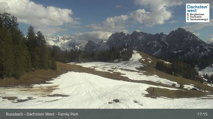 Archiv Foto Webcam Russbach - Dachstein West - Snowpark