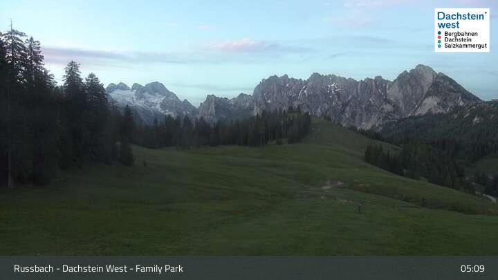 Archiv Foto Webcam Russbach - Dachstein West - Snowpark
