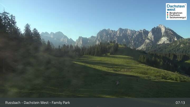 Archiv Foto Webcam Russbach - Dachstein West - Snowpark