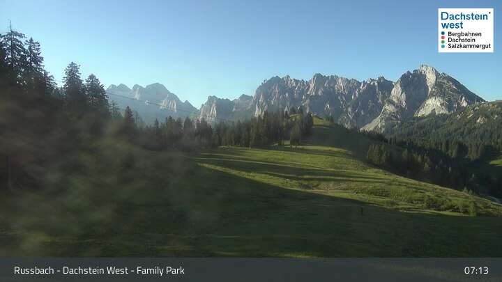 Archiv Foto Webcam Russbach - Dachstein West - Snowpark