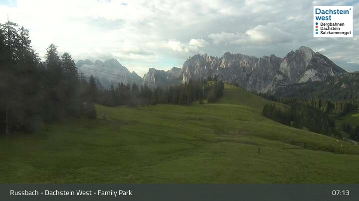 Archiv Foto Webcam Russbach - Dachstein West - Snowpark