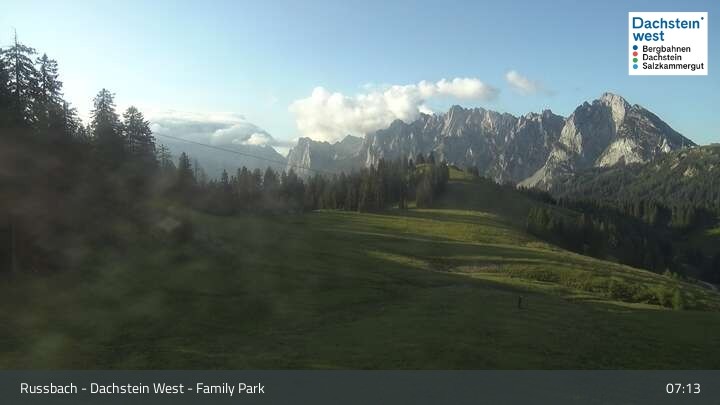 Archiv Foto Webcam Russbach - Dachstein West - Snowpark