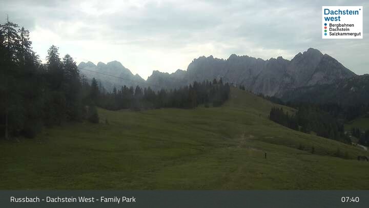 Archiv Foto Webcam Russbach - Dachstein West - Snowpark