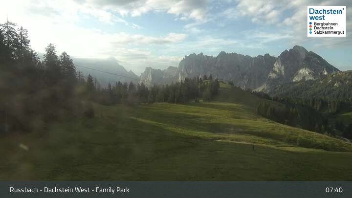 Archiv Foto Webcam Russbach - Dachstein West - Snowpark