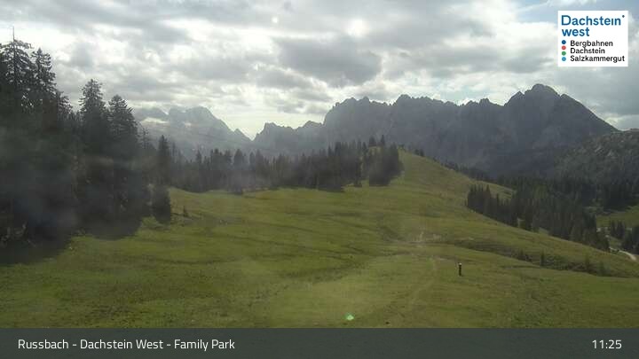 Archiv Foto Webcam Russbach - Dachstein West - Snowpark