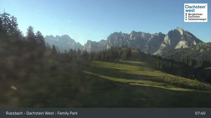 Archiv Foto Webcam Russbach - Dachstein West - Snowpark