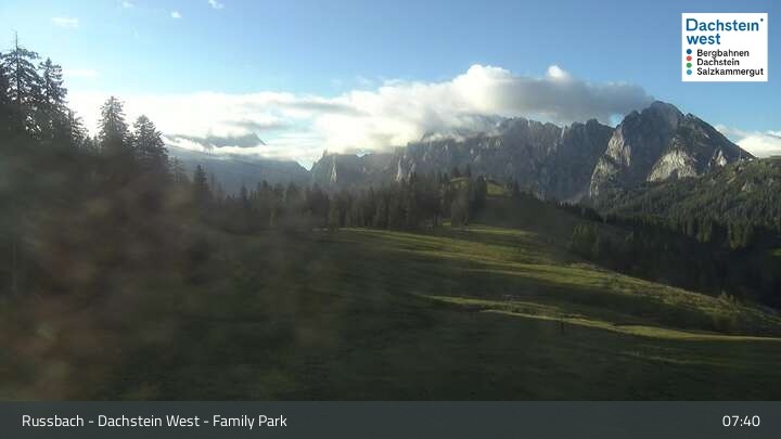 Archiv Foto Webcam Russbach - Dachstein West - Snowpark
