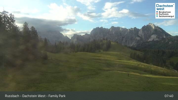 Archiv Foto Webcam Russbach - Dachstein West - Snowpark