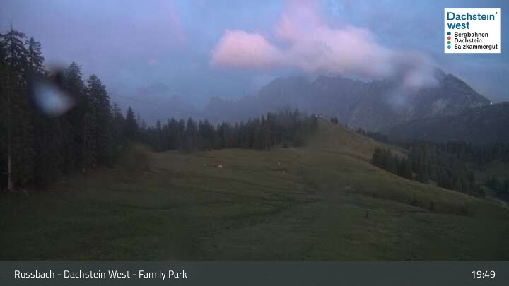 Archiv Foto Webcam Russbach - Dachstein West - Snowpark