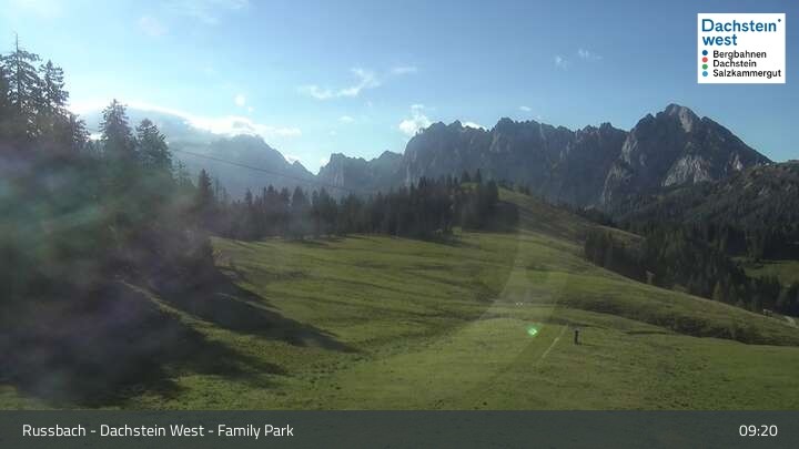 Archiv Foto Webcam Russbach - Dachstein West - Snowpark