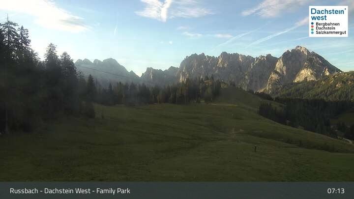 Archiv Foto Webcam Russbach - Dachstein West - Snowpark