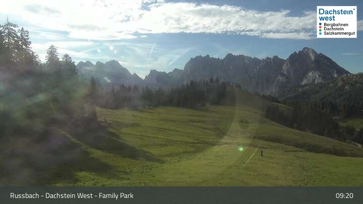 Archiv Foto Webcam Russbach - Dachstein West - Snowpark