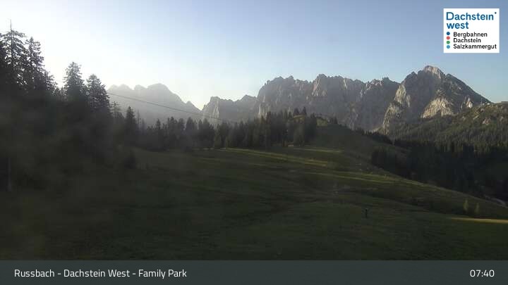 Archiv Foto Webcam Russbach - Dachstein West - Snowpark