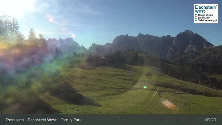 Archiv Foto Webcam Russbach - Dachstein West - Snowpark