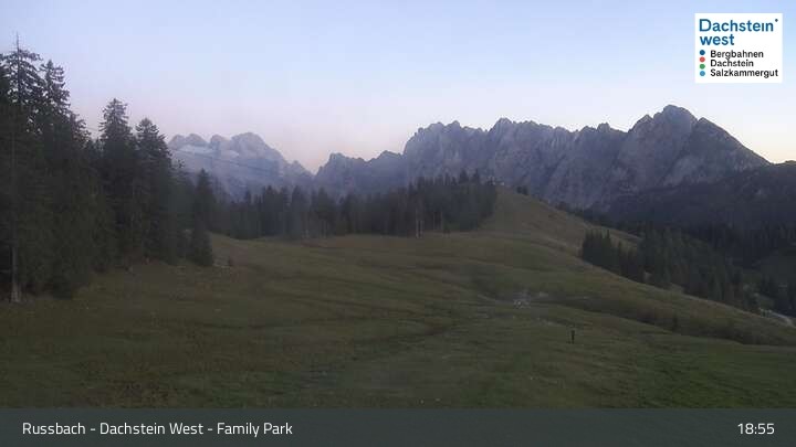 Archiv Foto Webcam Russbach - Dachstein West - Snowpark