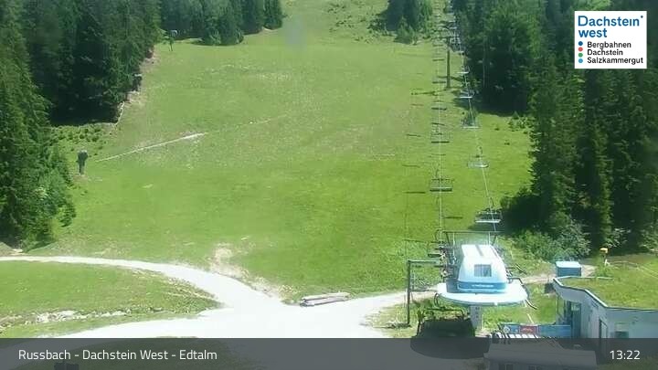 Archiv Foto Webcam Russbach - Dachstein West - Edtalm