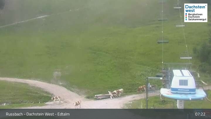 Archiv Foto Webcam Russbach - Dachstein West - Edtalm