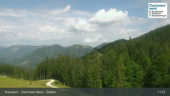 Archiv Foto Webcam Russbach - Dachstein West - Edtalm