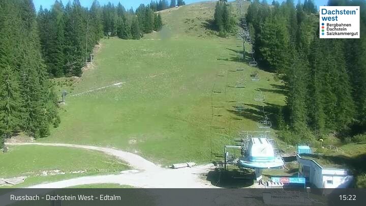 Archiv Foto Webcam Russbach - Dachstein West - Edtalm