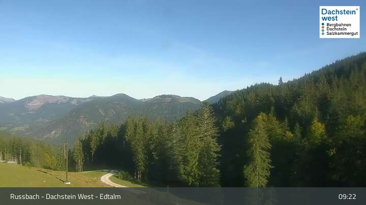 Archiv Foto Webcam Russbach - Dachstein West - Edtalm
